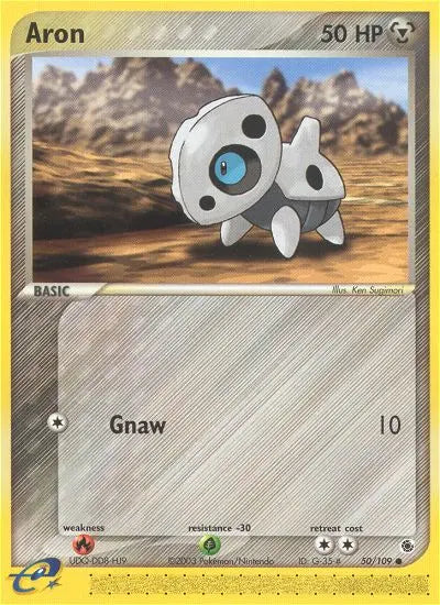 Aron 50 Ruby & Sapphire Pokesingles