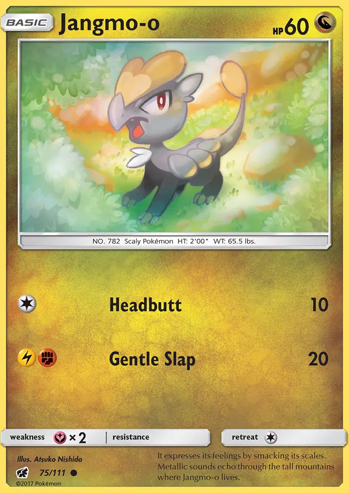 Jangmo-o 75 Crimson Invasion Pokesingles