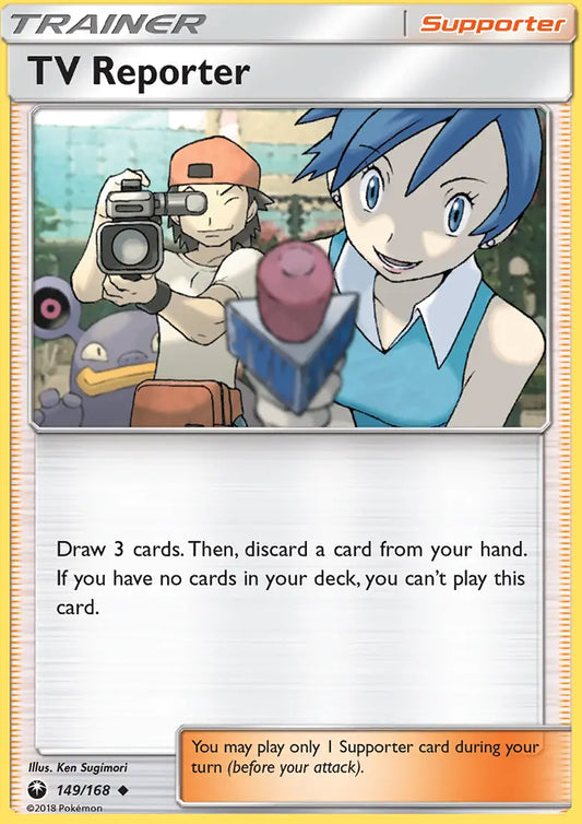 TV Reporter 149 Celestial Storm Pokesingles
