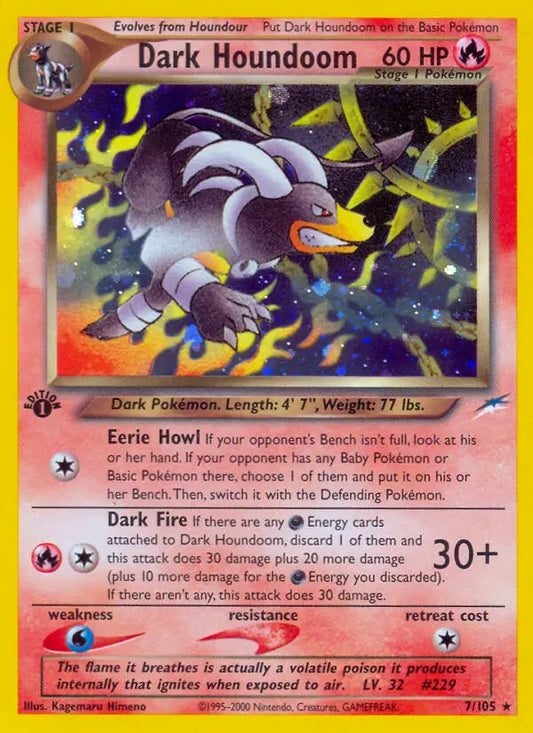 Dark Houndoom 7 Neo Destiny Pokesingles