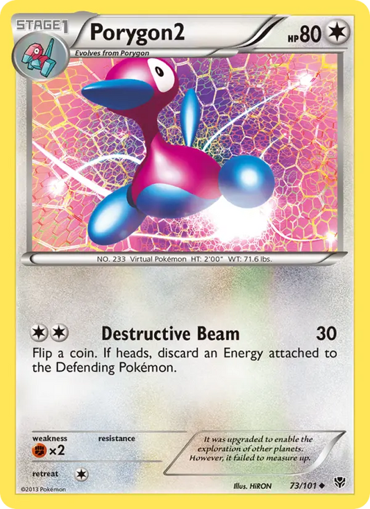 Porygon2 73 Plasma Blast Pokesingles
