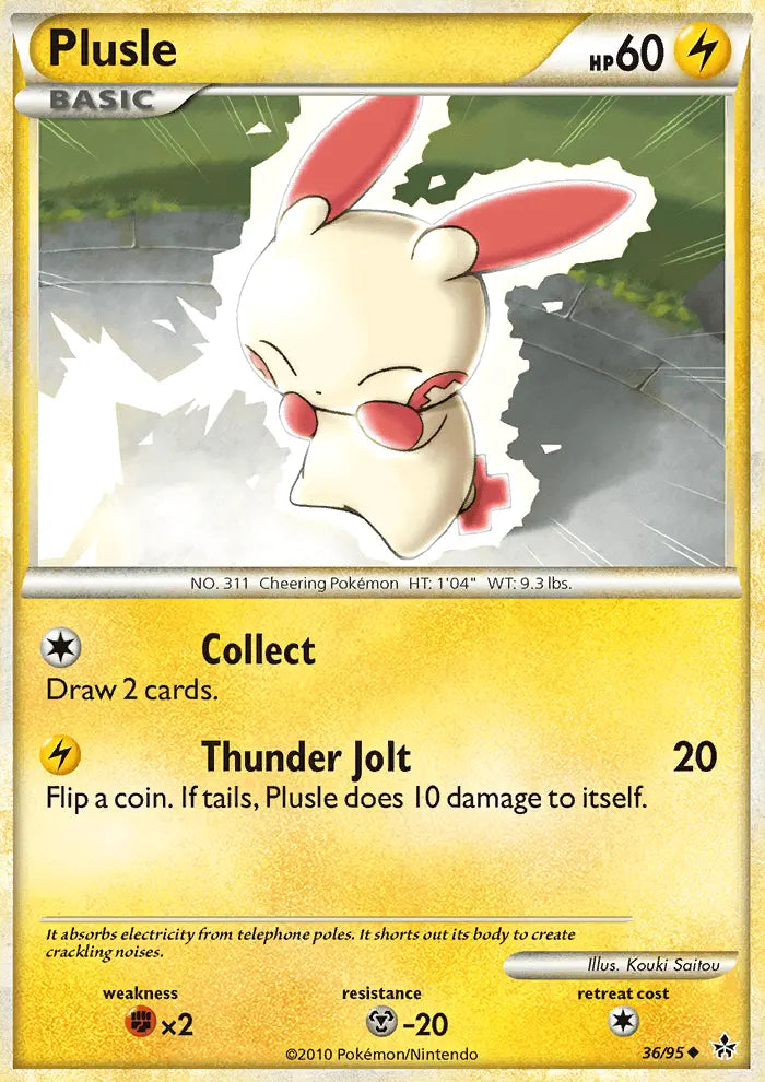 Plusle 36 Unleashed Pokesingles