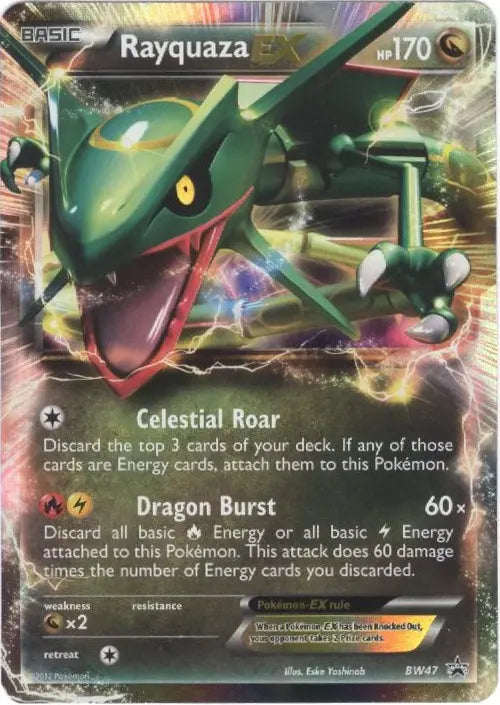Rayquaza-EX BW47 BW Black Star Promos Pokesingles