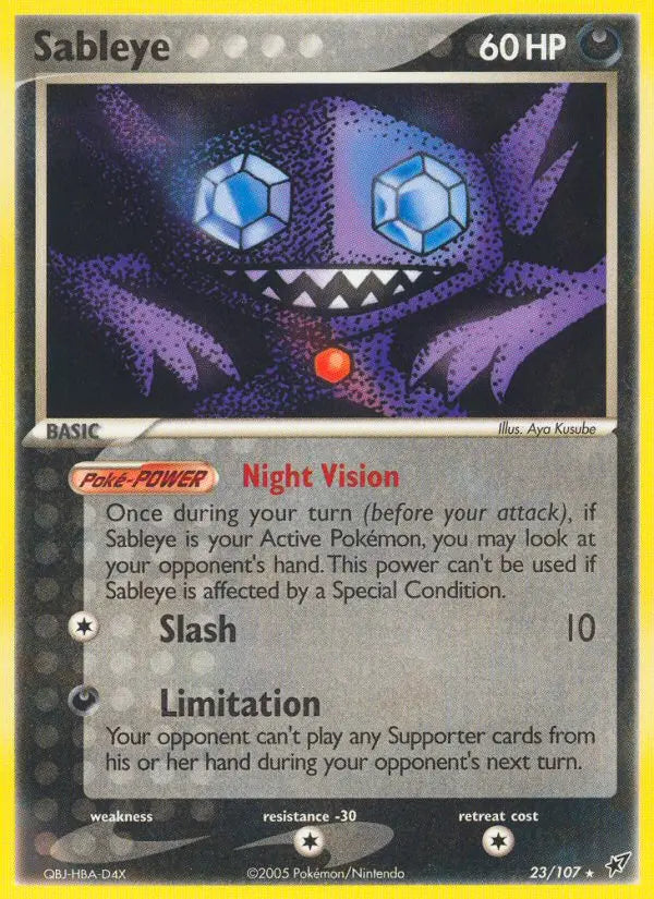 Sableye 23 Deoxys Pokesingles