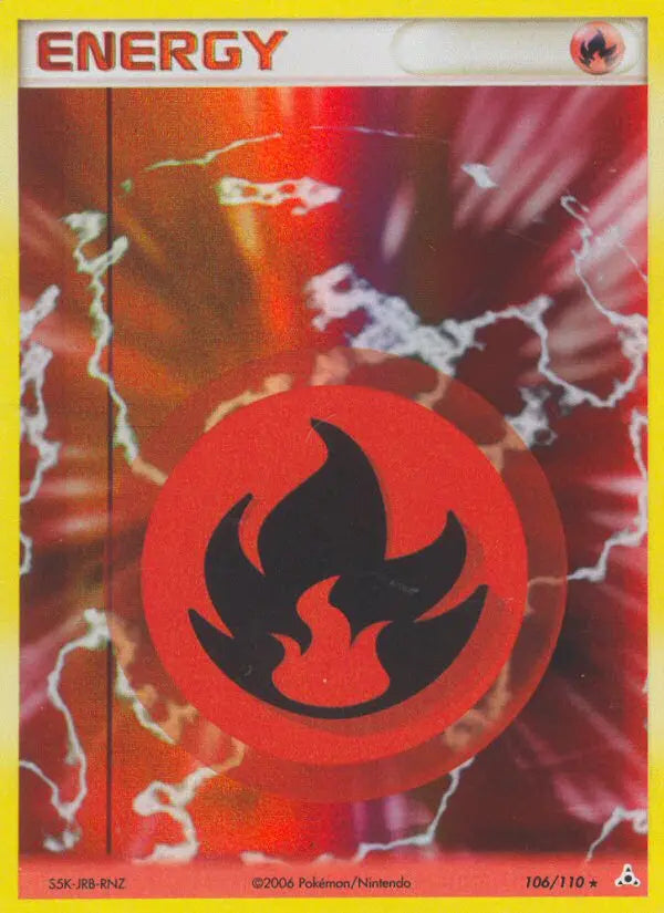 Fire Energy 106 Holon Phantoms Pokesingles