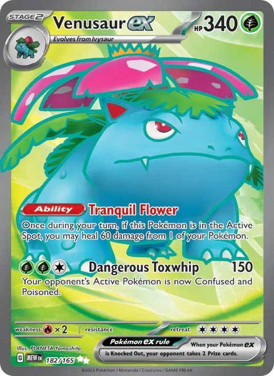 Venusaur ex 182 151 Pokesingles