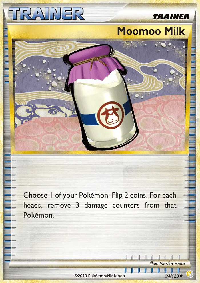 Moomoo Milk 94 HeartGold SoulSilver Pokesingles
