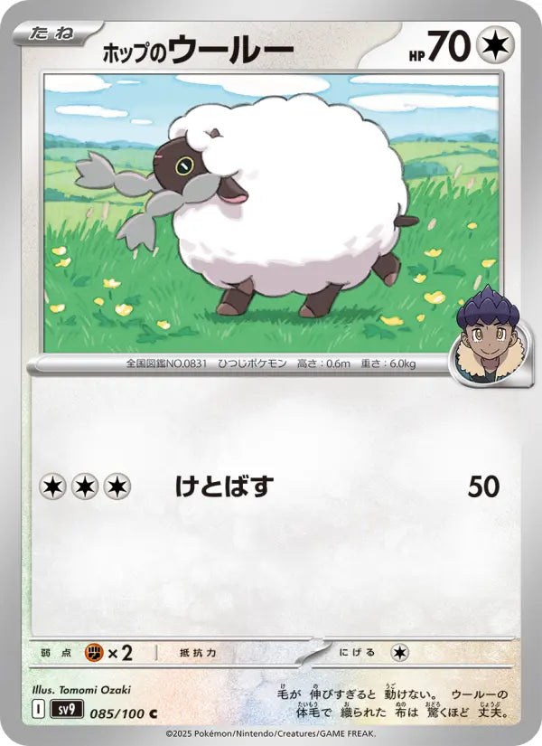 Wooloo 85 バトルパートナーズ Pokesingles