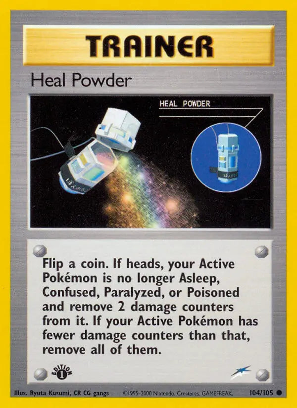 Heal Powder 104 Neo Destiny Pokesingles