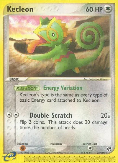 Kecleon 18 Sandstorm Pokesingles