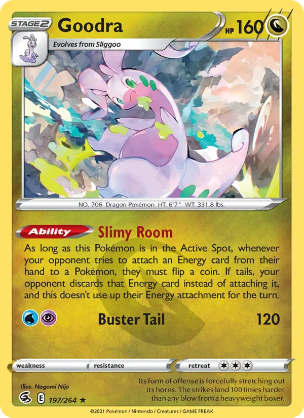 Goodra 197 Fusion Strike Pokesingles