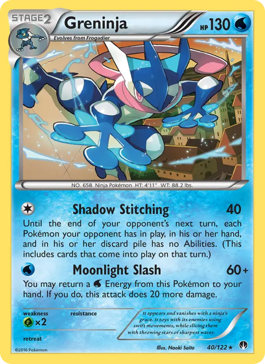 Greninja 40 BREAKpoint Pokesingles