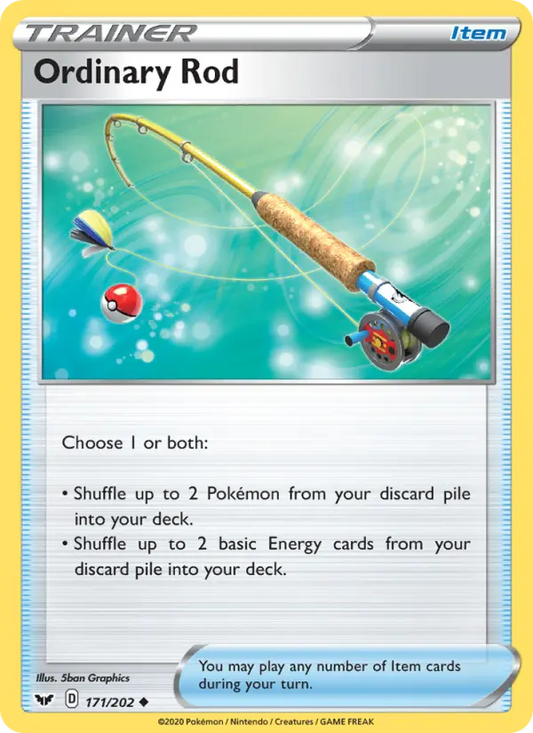 Ordinary Rod 171 Sword & Shield Pokesingles