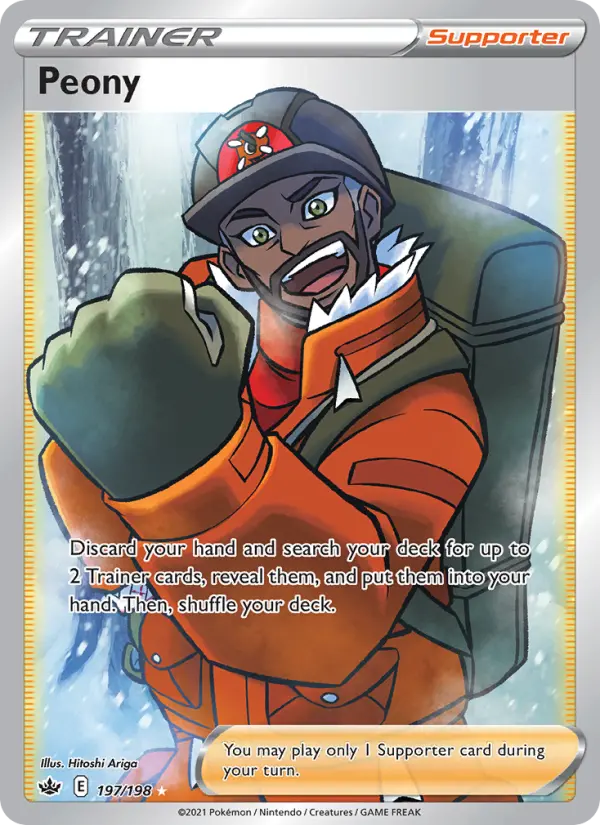 Peony 197 Chilling Reign Pokesingles