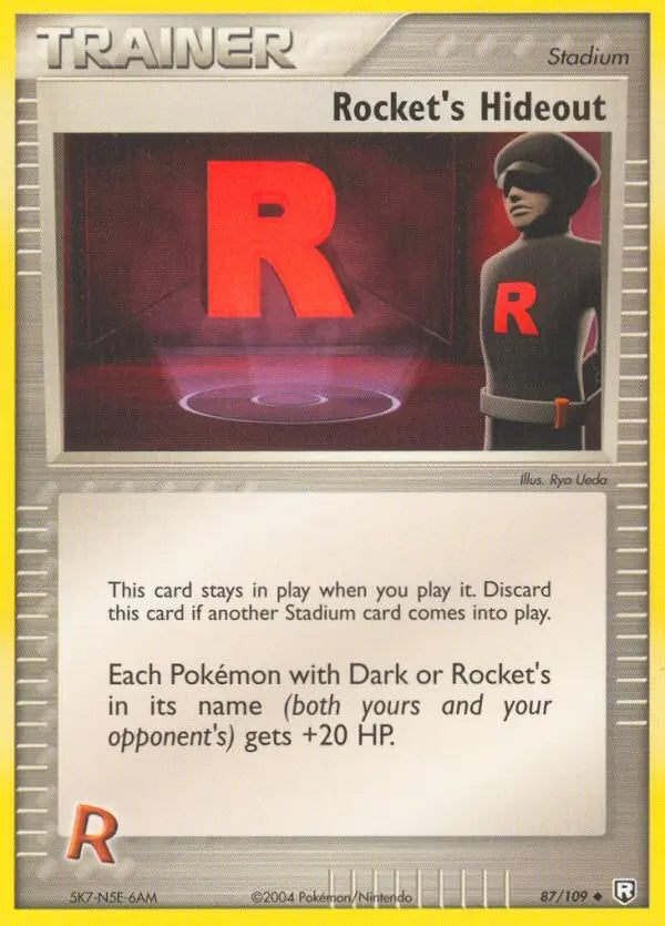 Rocket's Hideout 87 Team Rocket Returns Pokesingles