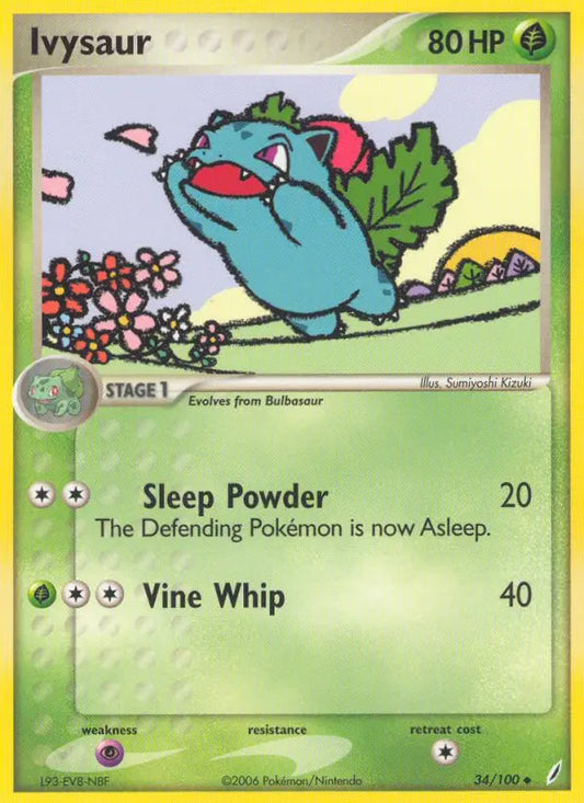 Ivysaur 34 Crystal Guardians Pokesingles