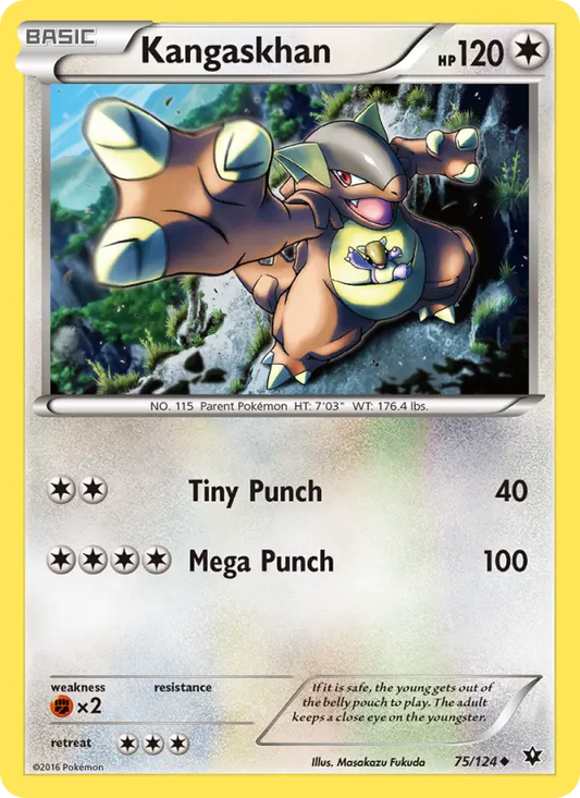 Kangaskhan 75 Fates Collide Pokesingles