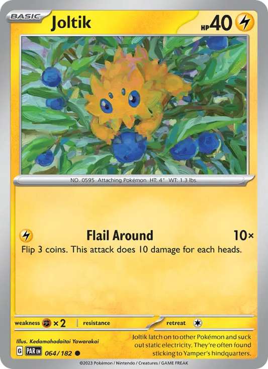 Joltik 64 Paradox Rift Pokesingles