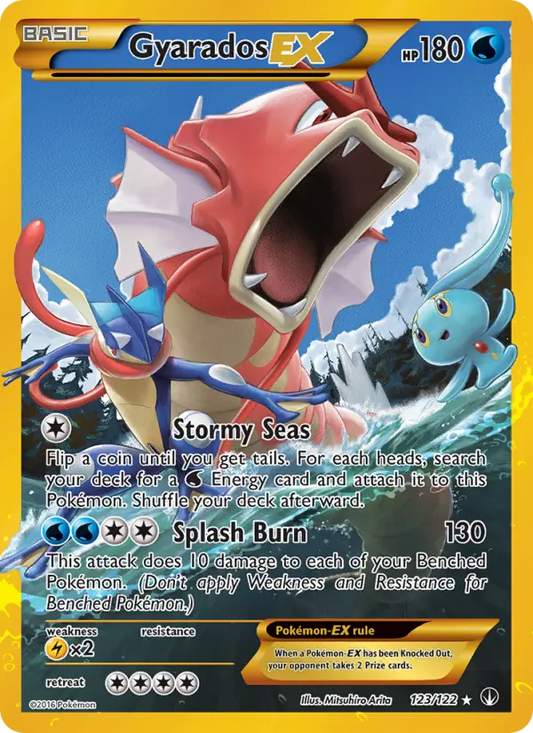 Gyarados EX 123 BREAKpoint Pokesingles