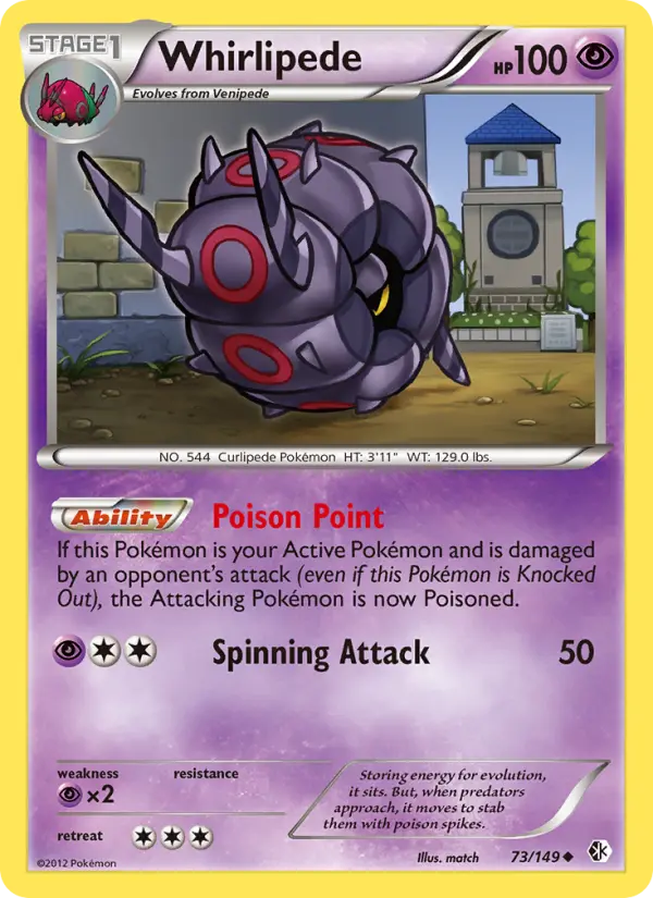Whirlipede 73 Boundaries Crossed Pokesingles