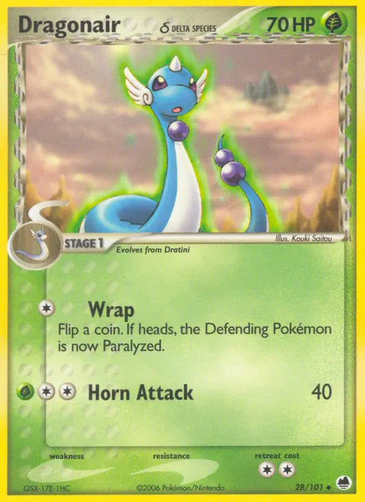 Dragonair δ 28 Dragon Frontiers Pokesingles
