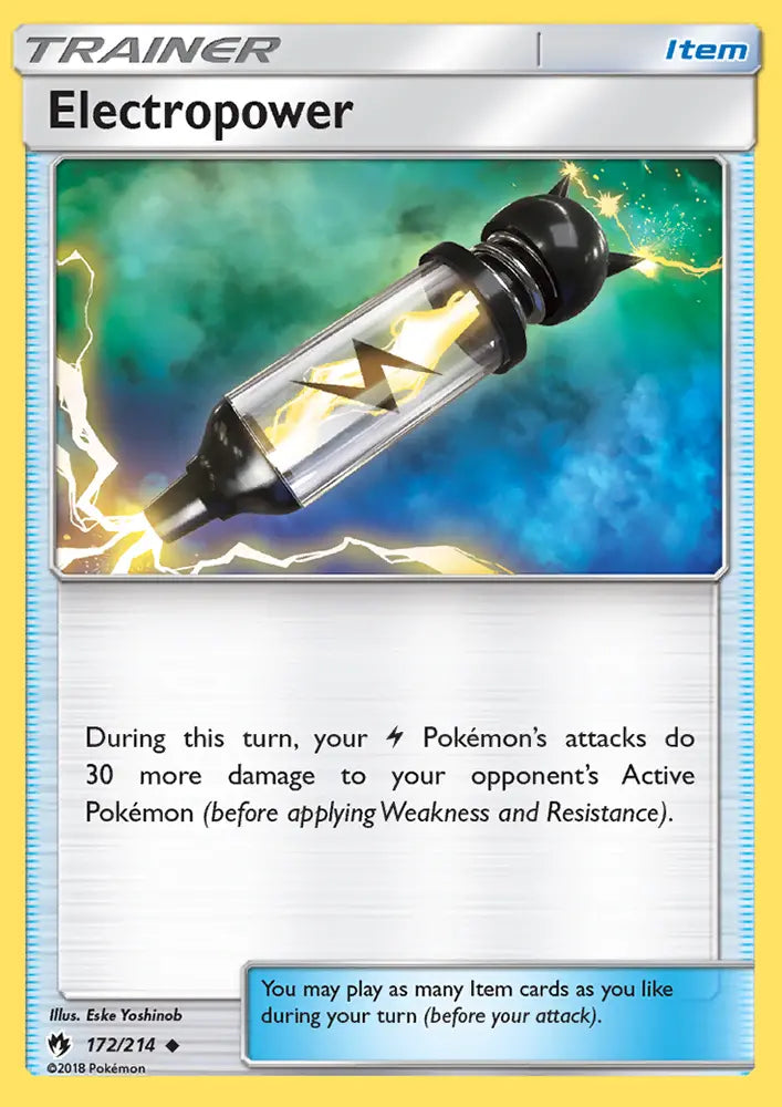 Electropower 172 Lost Thunder Pokesingles