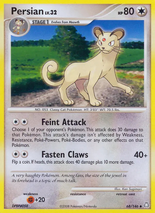 Persian 68 Legends Awakened Pokesingles
