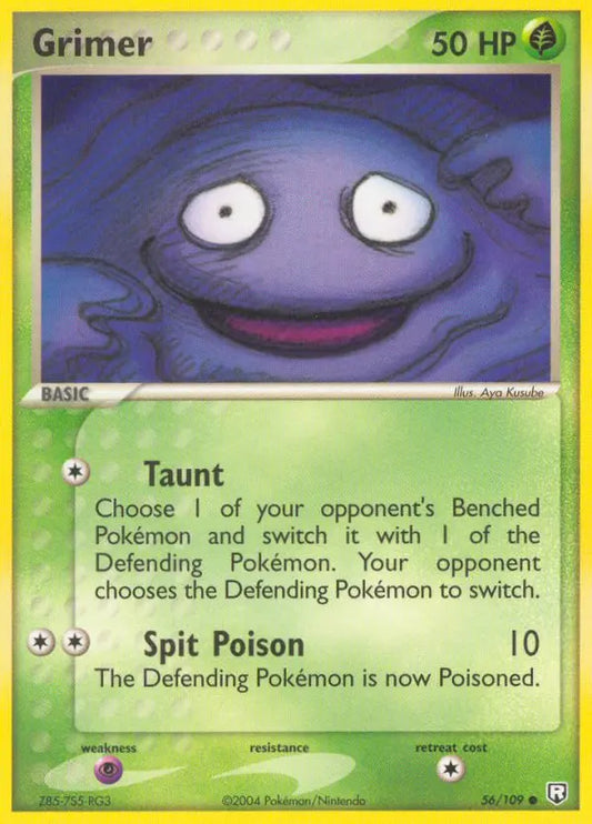 Grimer 56 Team Rocket Returns Pokesingles