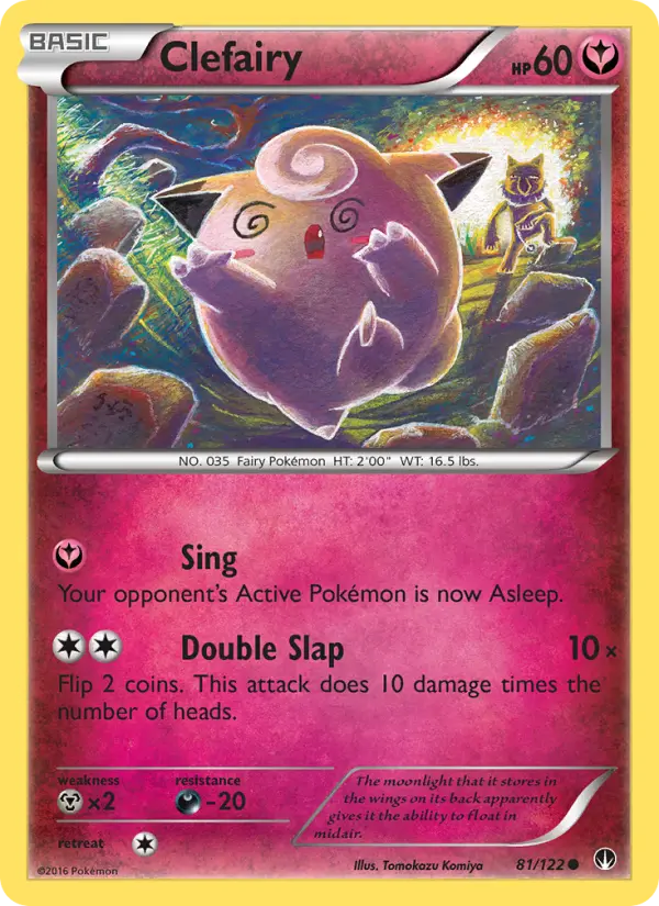 Clefairy 81 BREAKpoint Pokesingles