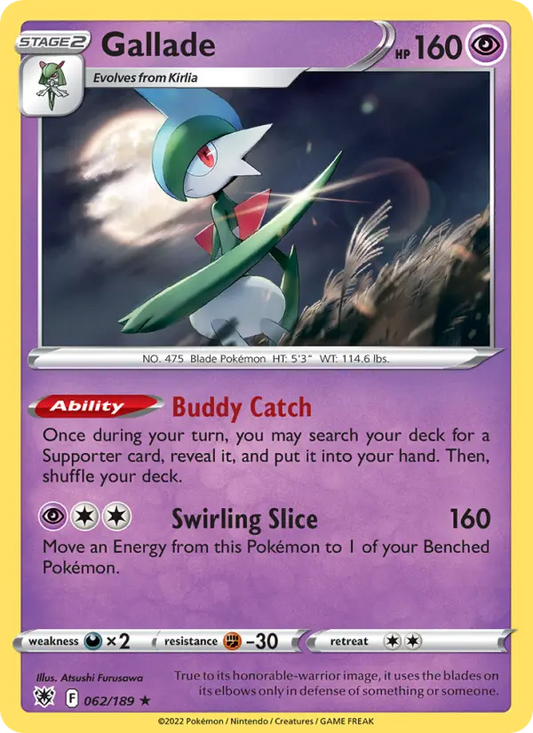 Gallade 62 Astral Radiance Pokesingles