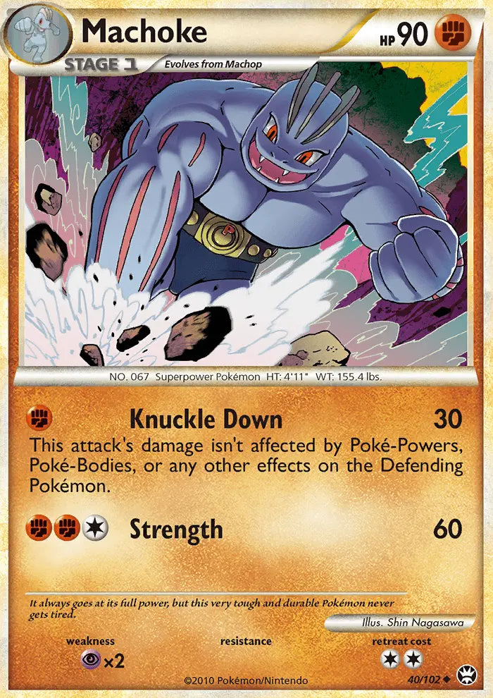 Machoke 40 Triumphant Pokesingles
