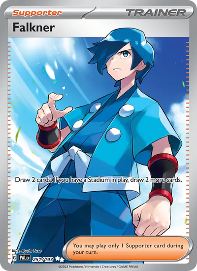 Falkner 251 Paldea Evolved Pokesingles