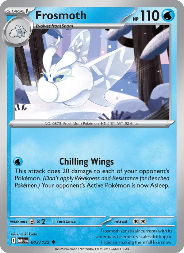 Frosmoth 43 Mega Evolution Pokesingles