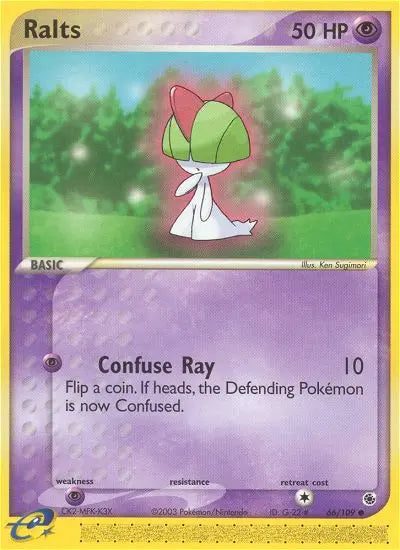 Ralts 66 Ruby & Sapphire Pokesingles