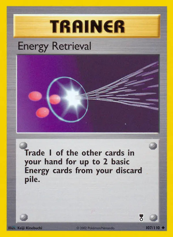 Energy Retrieval 107 Legendary Collection Pokesingles