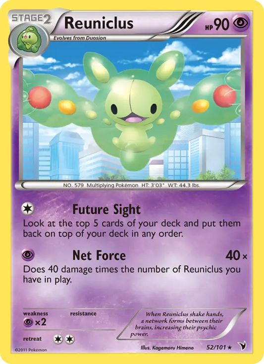 Reuniclus 52 Noble Victories Pokesingles