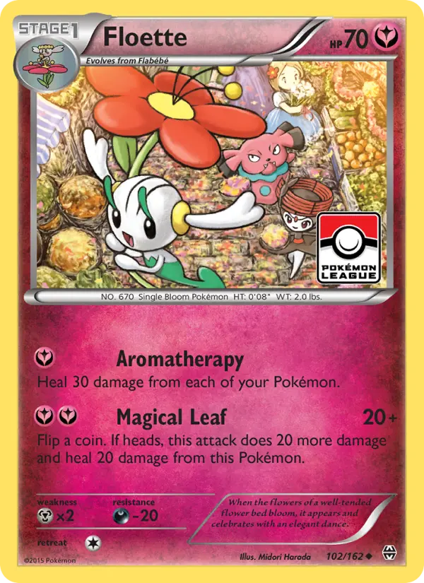 Floette 102 BREAKthrough Pokesingles
