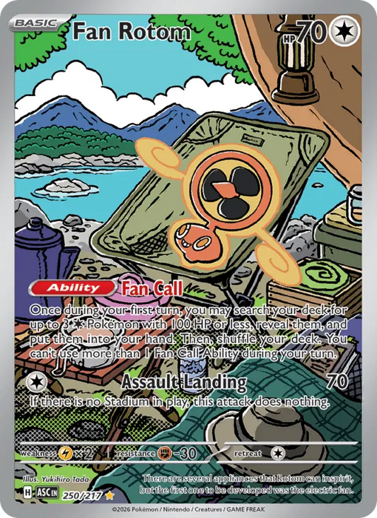 Fan Rotom 250 Ascended Heroes Pokesingles
