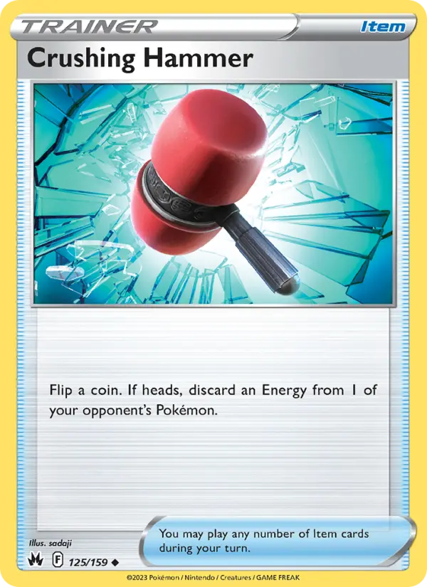 Crushing Hammer 125 Crown Zenith Pokesingles