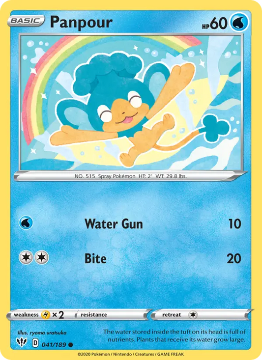 Panpour 41 Darkness Ablaze Pokesingles