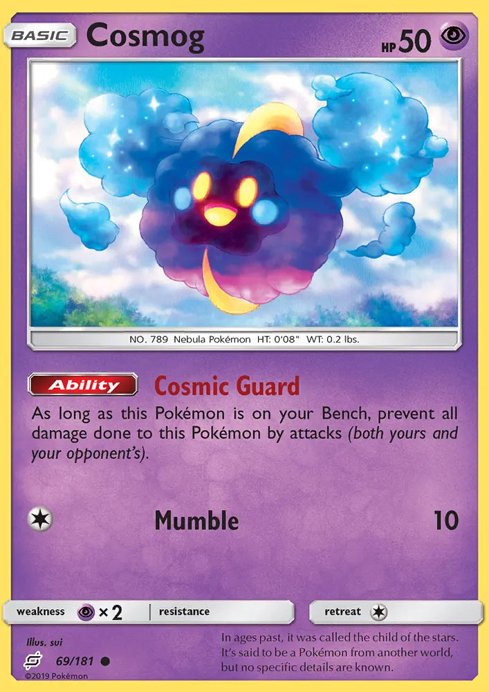 Cosmog 69 Team Up Pokesingles