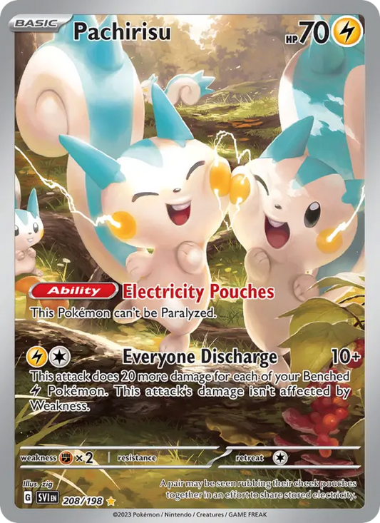 Pachirisu 208 Scarlet & Violet Pokesingles