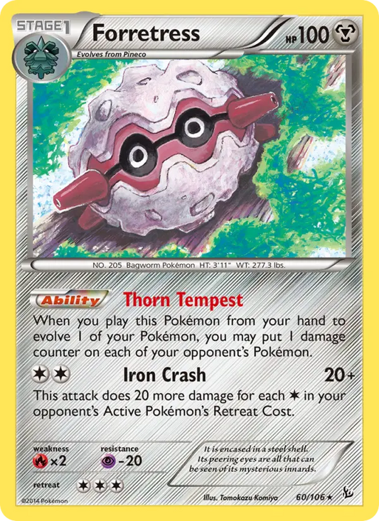 Forretress 60 Flashfire Pokesingles