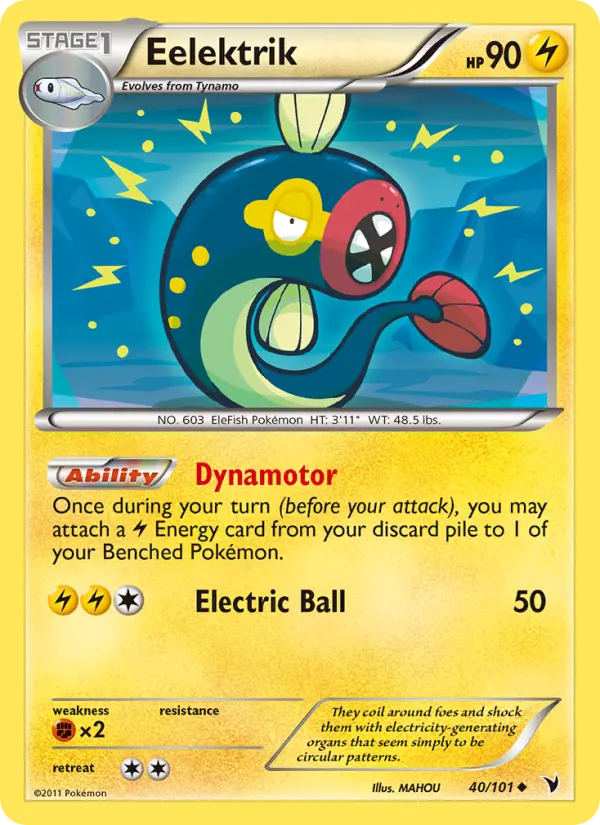 Eelektrik 40 Noble Victories Pokesingles