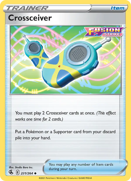 Crossceiver 231 Fusion Strike Pokesingles