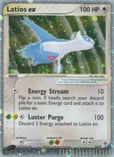 Latios ex 94 Dragon Pokesingles