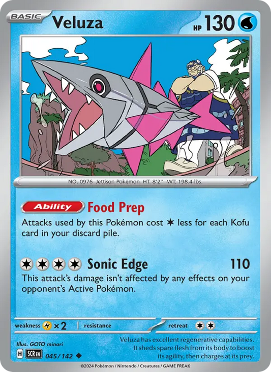 Veluza 45 Stellar Crown Pokesingles