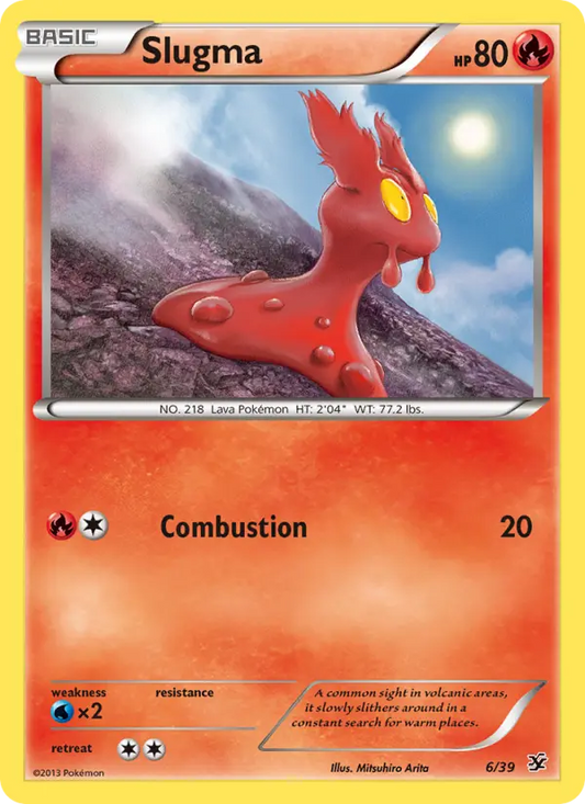 Slugma 6 Kalos Starter Set Pokesingles