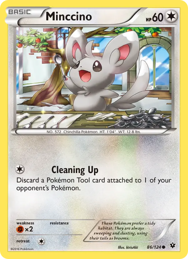 Minccino 86 Fates Collide Pokesingles