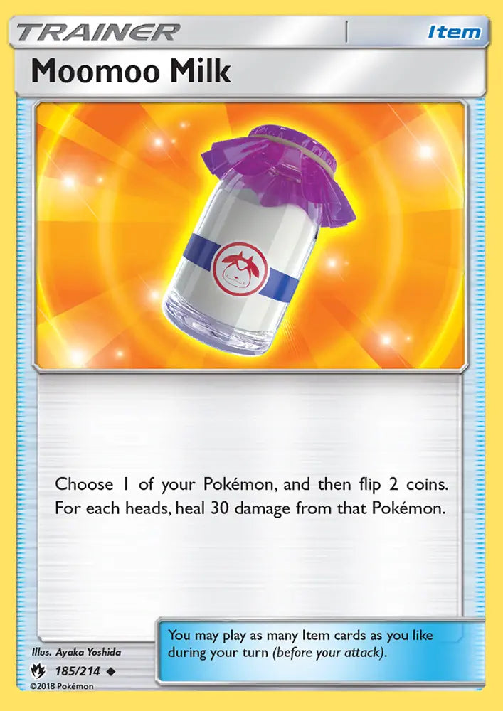 Moomoo Milk 185 Lost Thunder Pokesingles